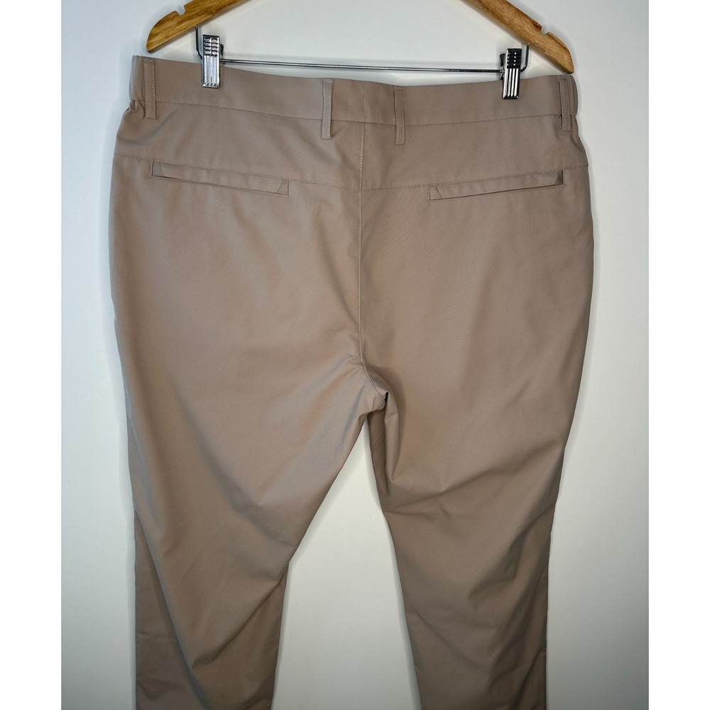 Jack Archer Jetsetter Tech Pants 36 x 28 Oak Khaki Travel Performance Stretch - Picture 7 of 10